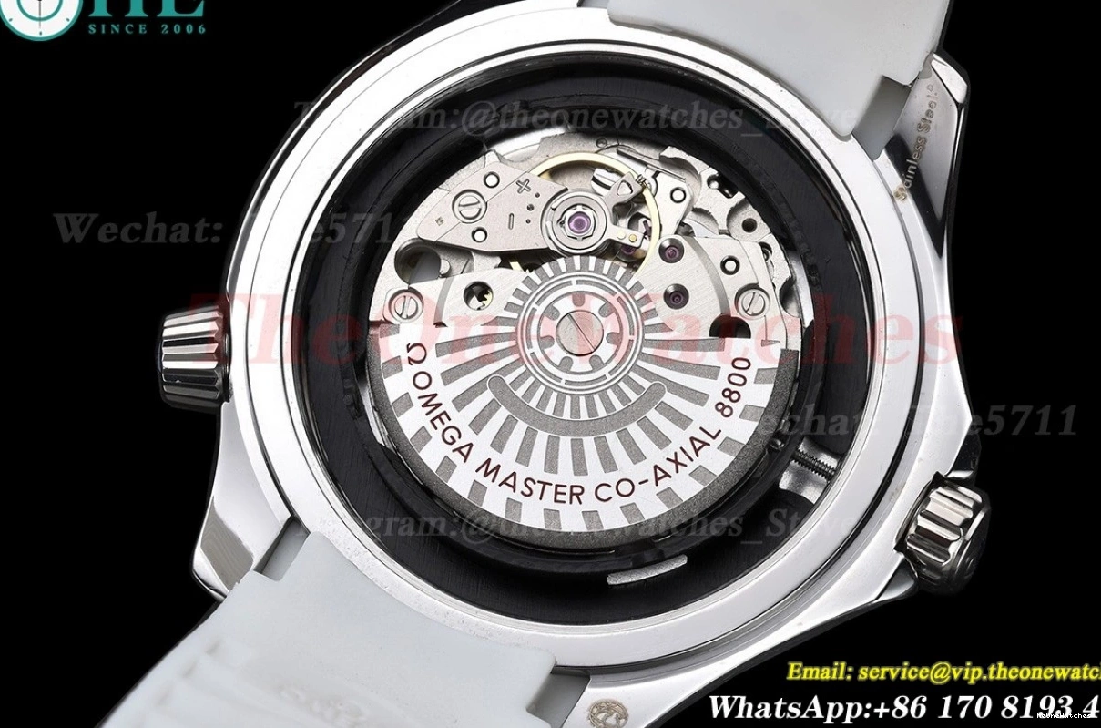 GDF SS 300m Dial White MY8215 Seamaster 42mm RU 0517